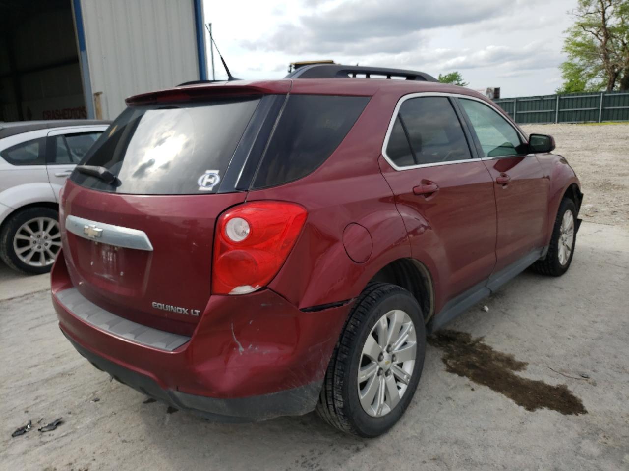 Photo 4 from auction – 2011 CHEVROLET EQUINOX LT with VIN 2CNALPEC4B6339602