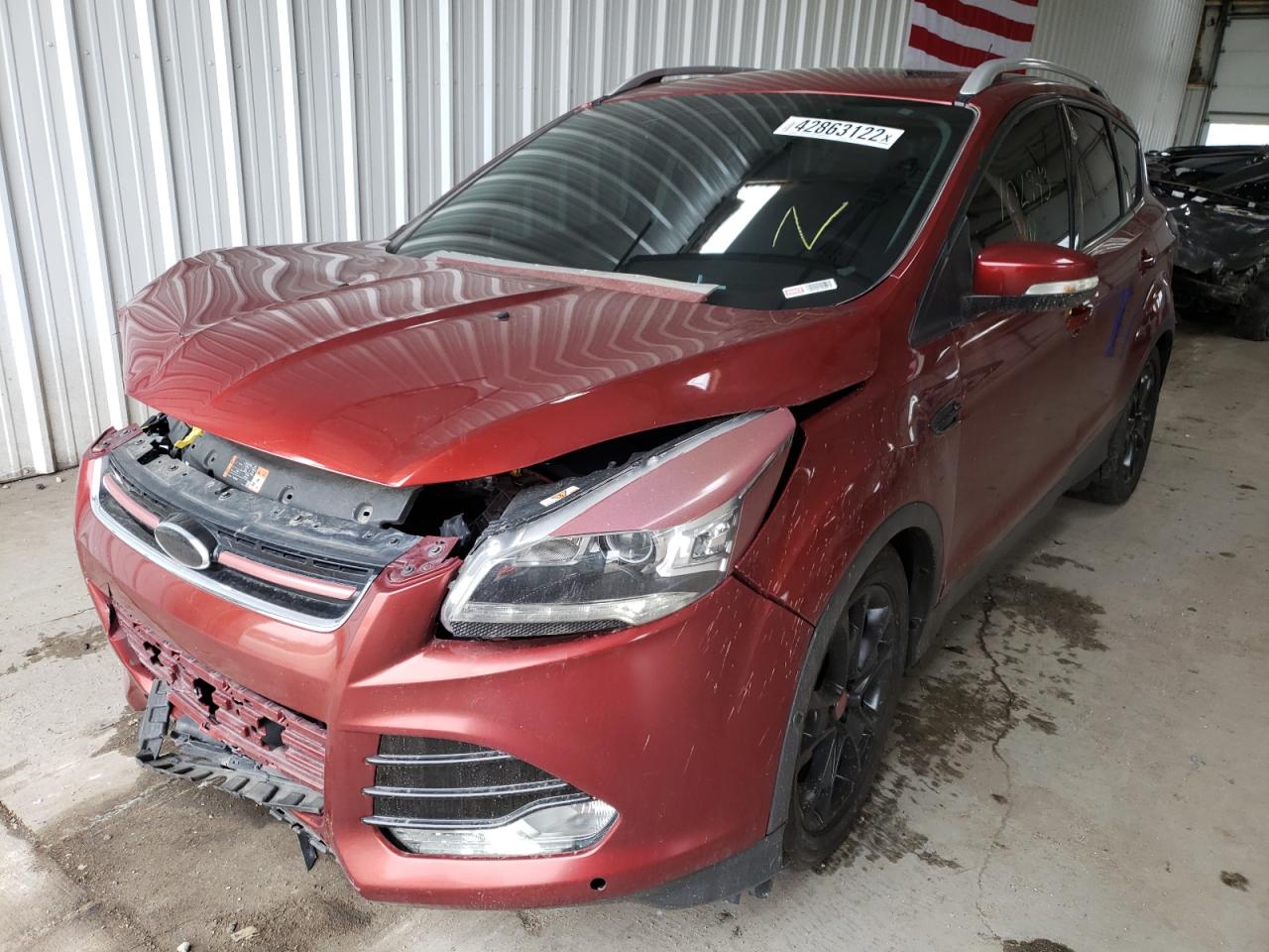 Photo 2 from auction – 2015 FORD ESCAPE TIT with VIN 1FMCU9J91FUB92500