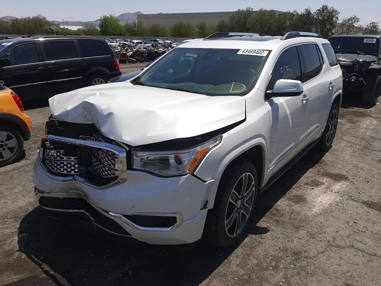 Photo 2 from auction – 2018 GMC ACADIA DEN with VIN 1GKKNXLS3JZ215468