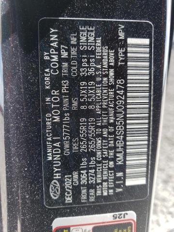 Photo 10 from auction – 2022 GENESIS GV80 BASE with VIN KMUHB4SB5NU092478