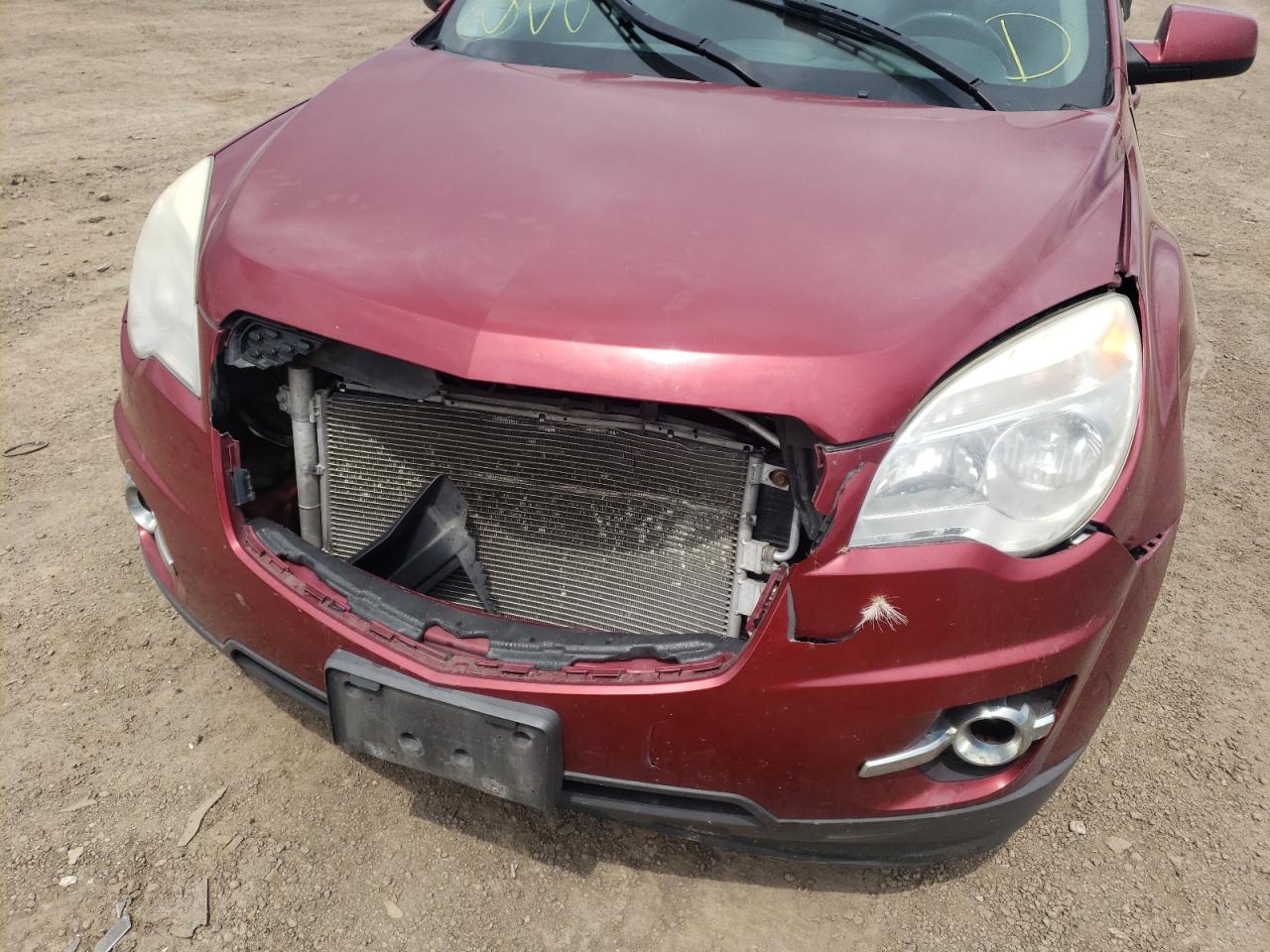 Photo 9 from auction – 2012 CHEVROLET EQUINOX LT with VIN 2GNALPEK5C6234281