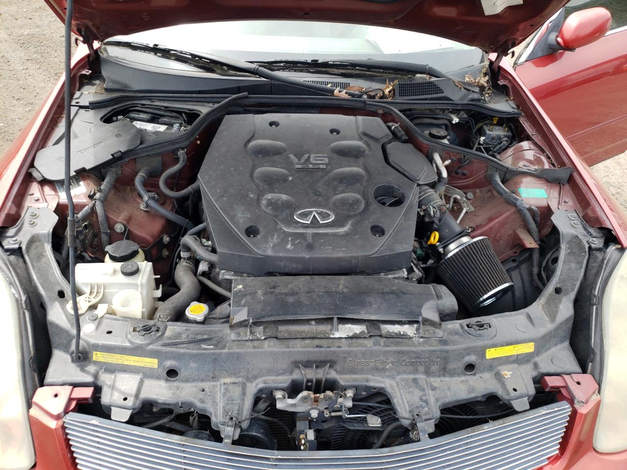 Photo 7 from auction – 2003 INFINITI G35 with VIN JNKCV51E63M313197