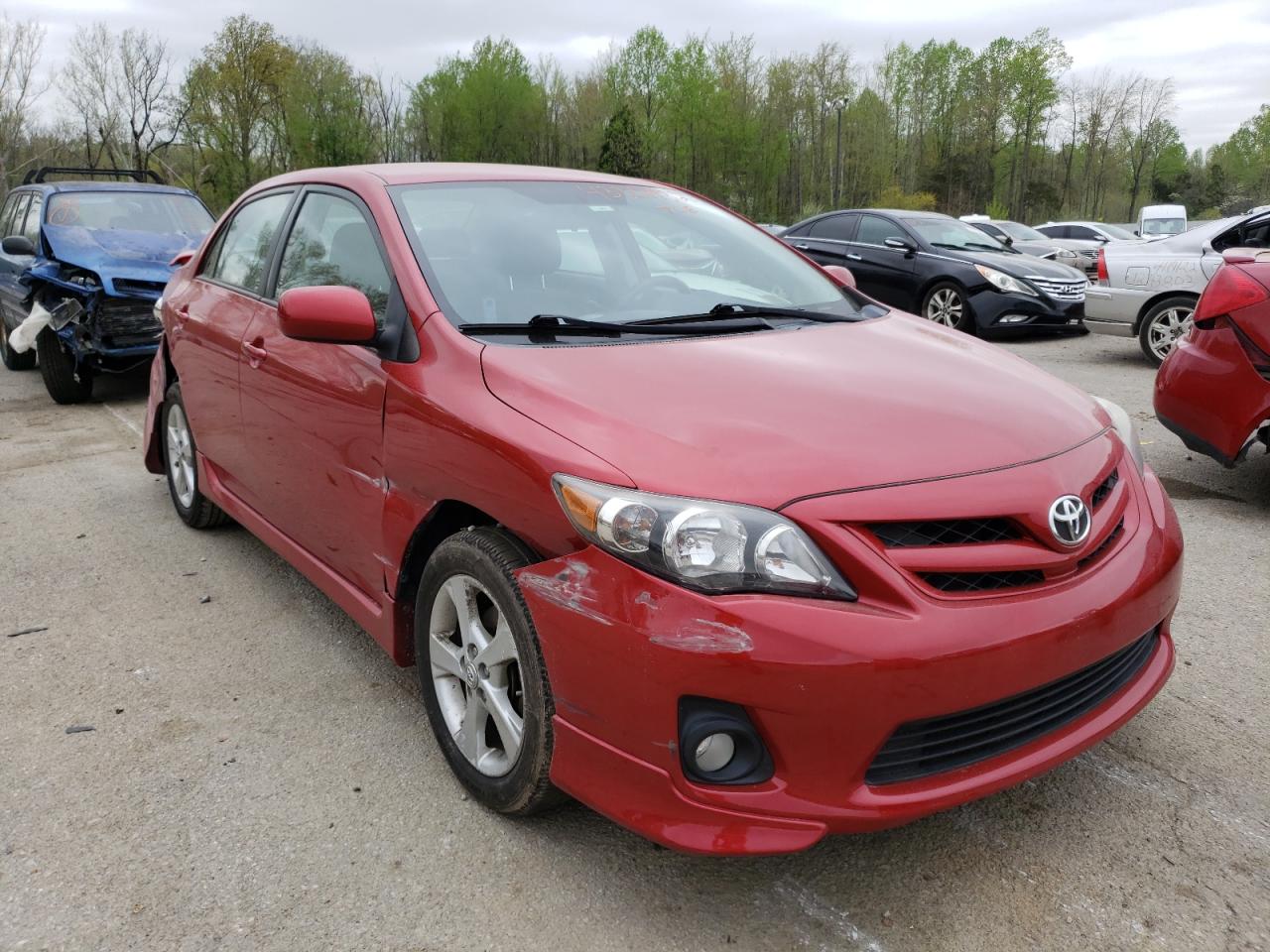 TOYOTA COROLLA BA 2011 with VIN 2T1BU4EE4BC552330 - Photo from auction