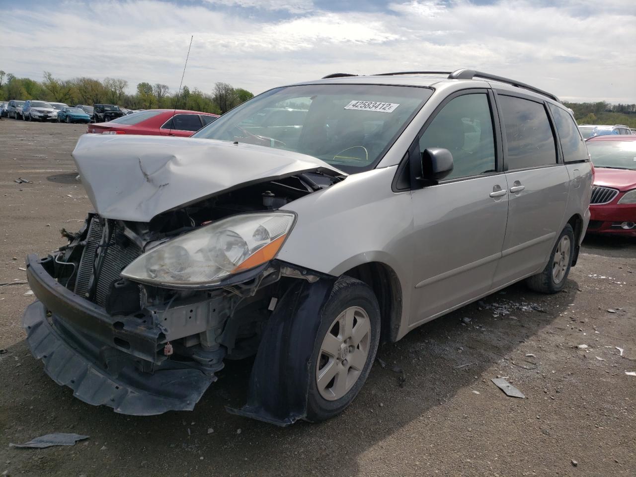 Photo 2 from auction – 2007 TOYOTA SIENNA CE with VIN 5TDZK23C07S092222