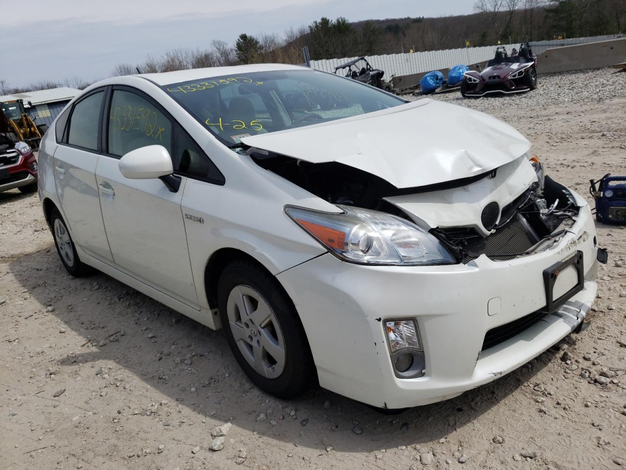 TOYOTA PRIUS 2011 with VIN JTDKN3DU1B1429847 - Photo from auction