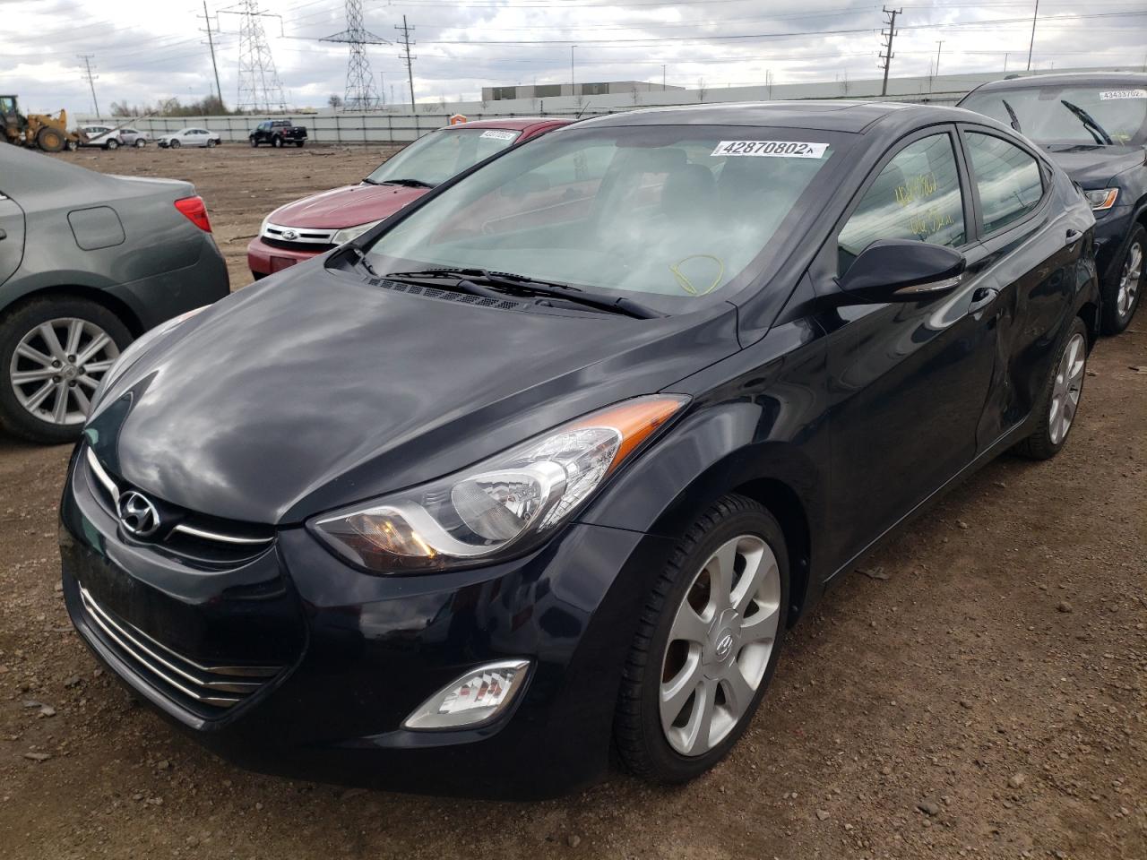 Photo 2 from auction – 2011 HYUNDAI ELANTRA GL with VIN KMHDH4AE7BU109428