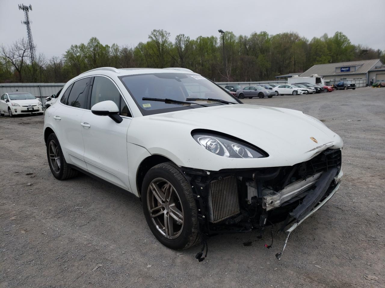 PORSCHE MACAN S 2015 with VIN WP1AB2A58FLB54563 - Photo from auction