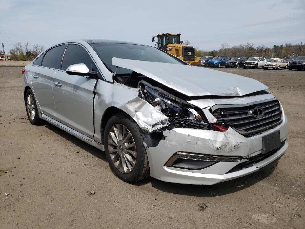 HYUNDAI SONATA SPO 2015 with VIN 5NPE34AF8FH035792 - Photo from auction