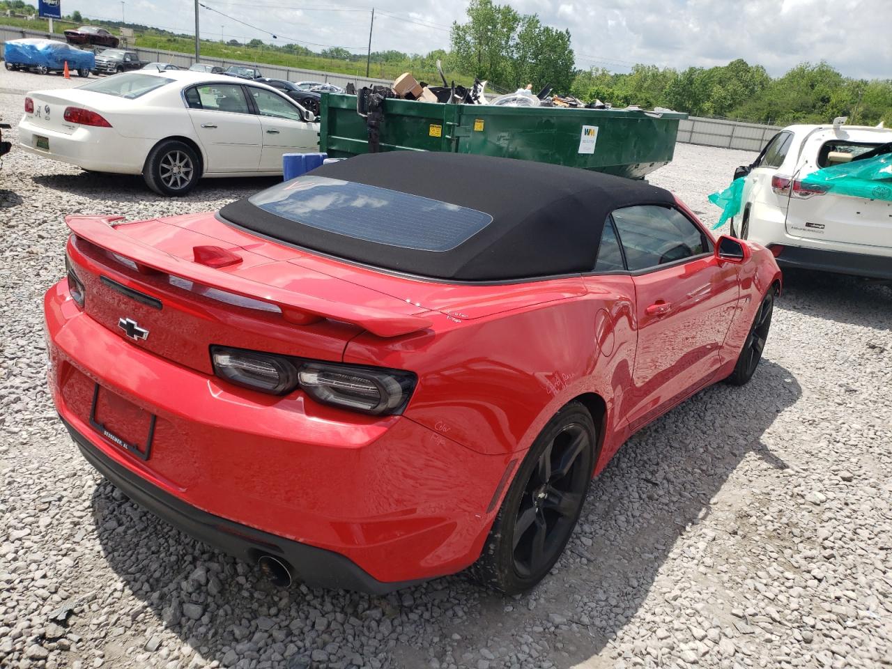Photo 4 from auction – 2019 CHEVROLET CAMARO LT with VIN 1G1FD3DS5K0158860