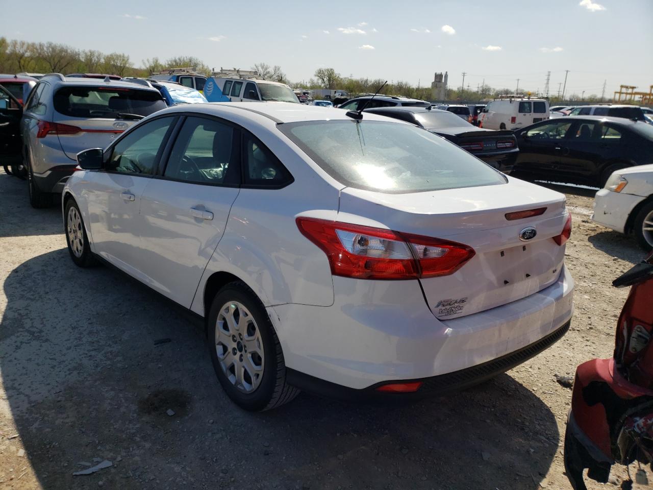 Photo 3 from auction – 2012 FORD FOCUS SE with VIN 1FAHP3F22CL279923
