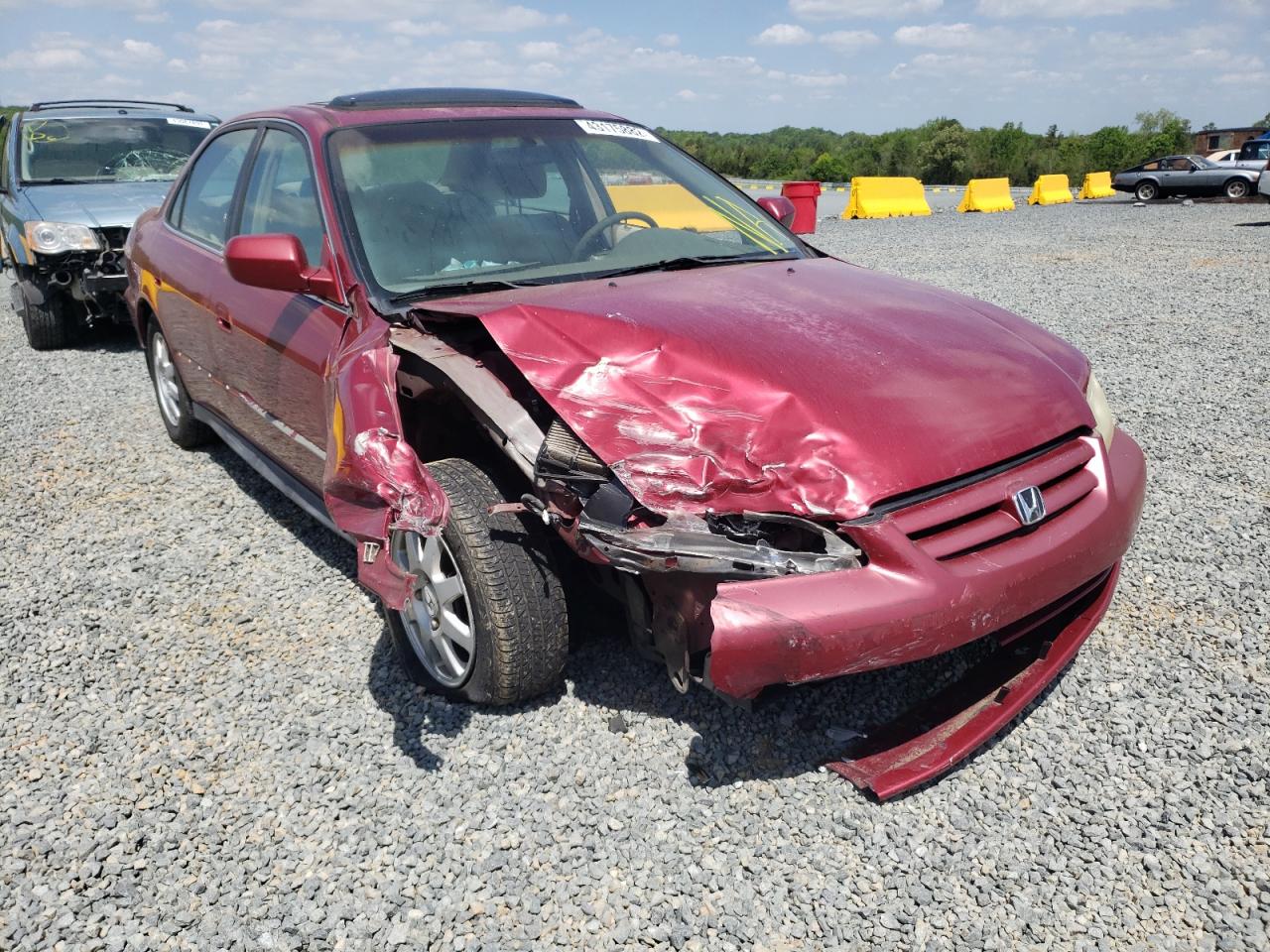 HONDA ACCORD SE 2002 with VIN 1HGCG56732A073307 - Photo from auction