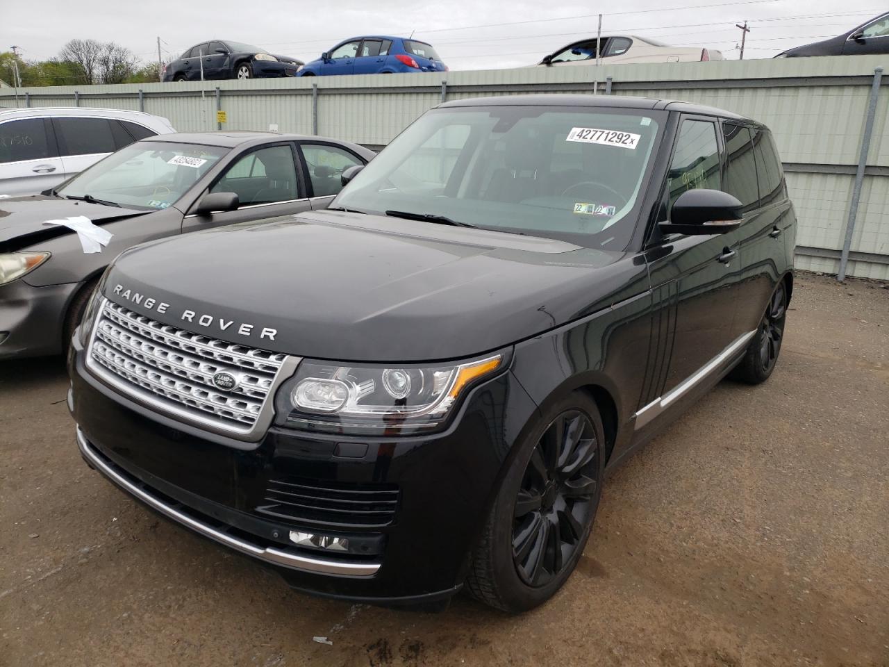 Photo 2 from auction – 2015 LAND ROVER RANGE ROVE with VIN SALGS2TF9FA227364