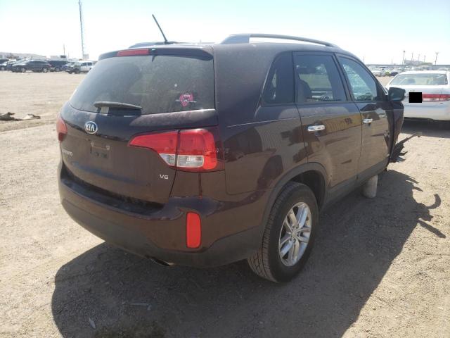 Photo 4 from auction – 2015 KIA SORENTO LX with VIN 5XYKTDA70FG644717