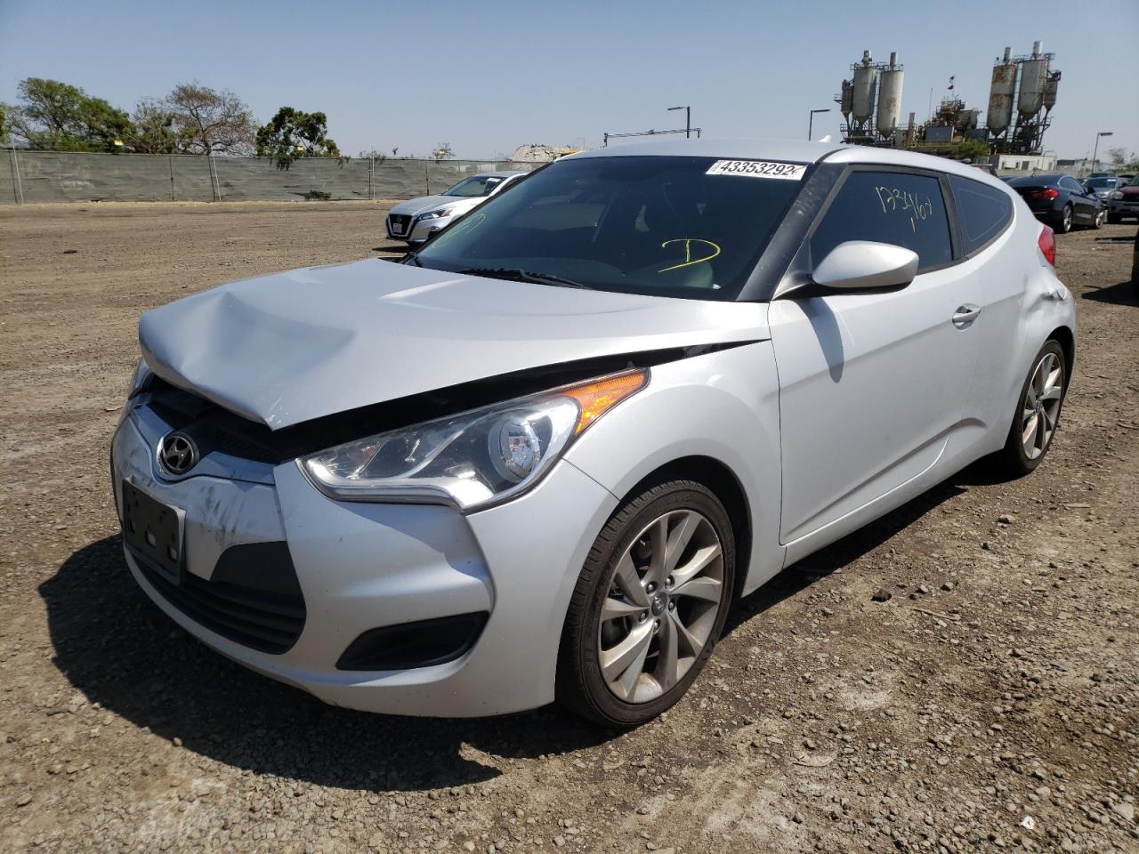 Photo 2 from auction – 2016 HYUNDAI VELOSTER with VIN KMHTC6AD9GU288169