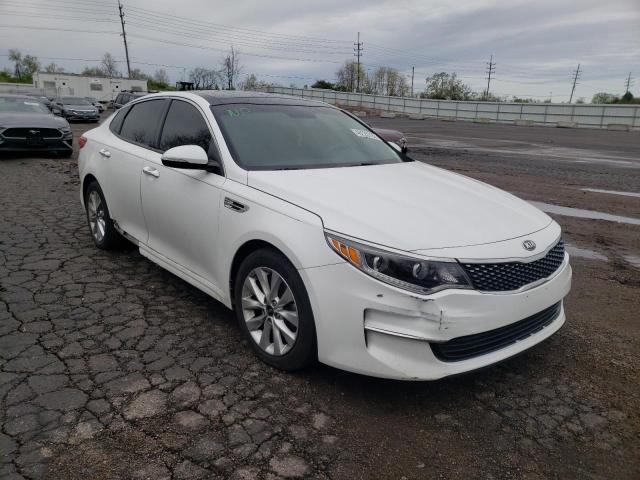 KIA OPTIMA EX 2016 with VIN 5XXGU4L38GG032249 - Photo from auction