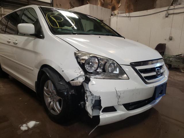 Photo 9 from auction – 2007 HONDA ODYSSEY EX with VIN 5FNRL38707B451135