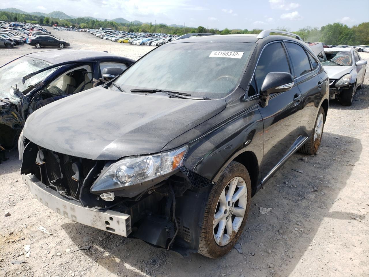 Photo 2 from auction – 2011 LEXUS RX 350 with VIN 2T2BK1BA1BC103205