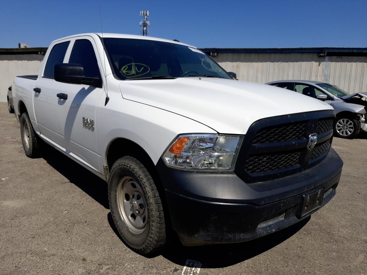 RAM 1500 ST 2018 with VIN 3C6RR7KG5JG227723 - Photo from auction