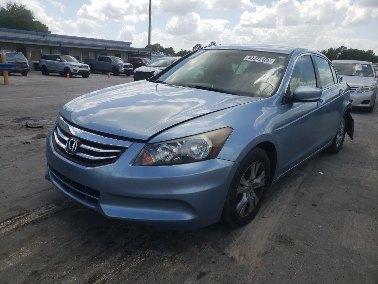 Photo 2 from auction – 2011 HONDA ACCORD LXP with VIN 1HGCP2F49BA018865