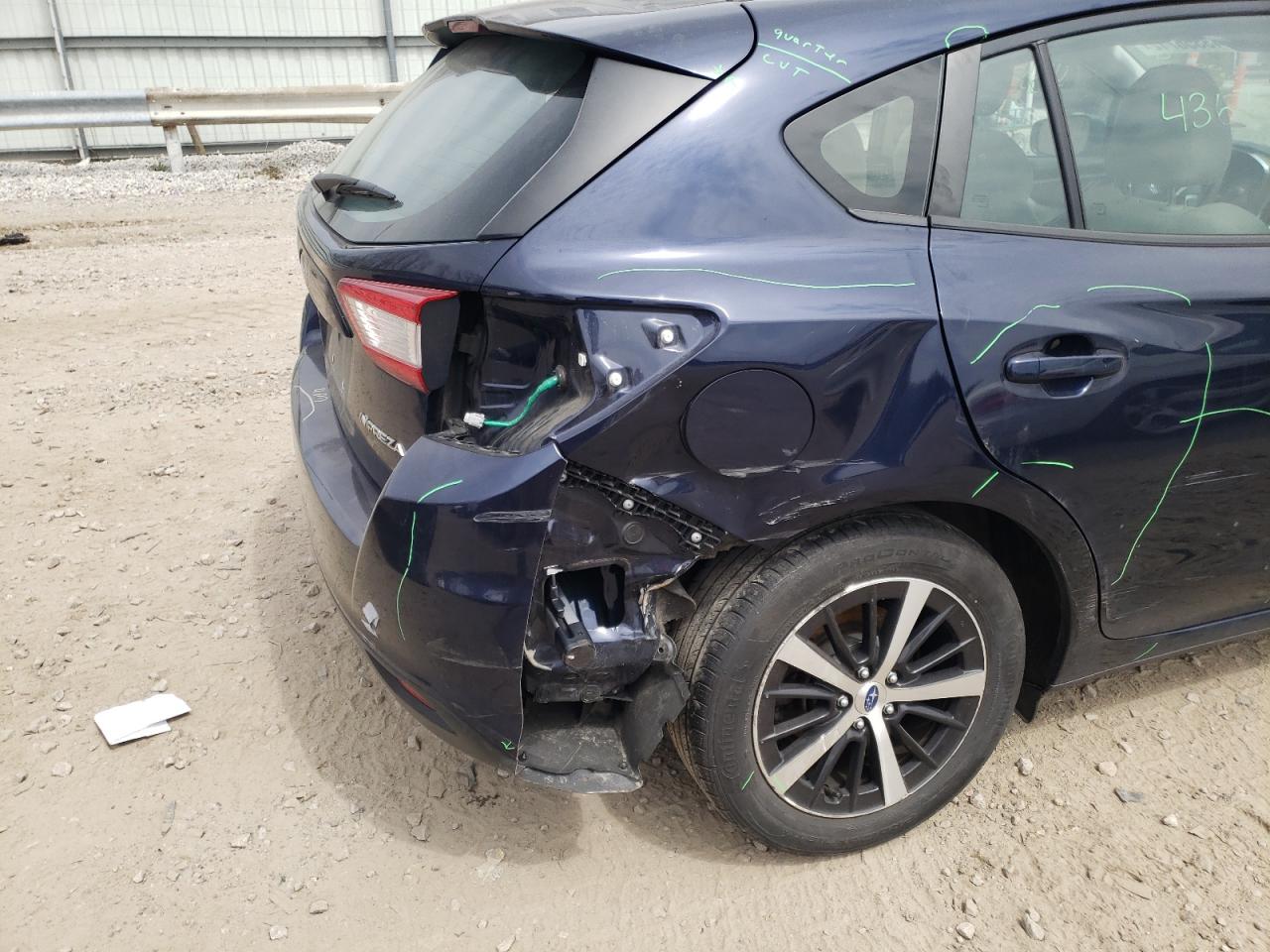 Photo 9 from auction – 2019 SUBARU IMPREZA PR with VIN 4S3GTAC61K3749550