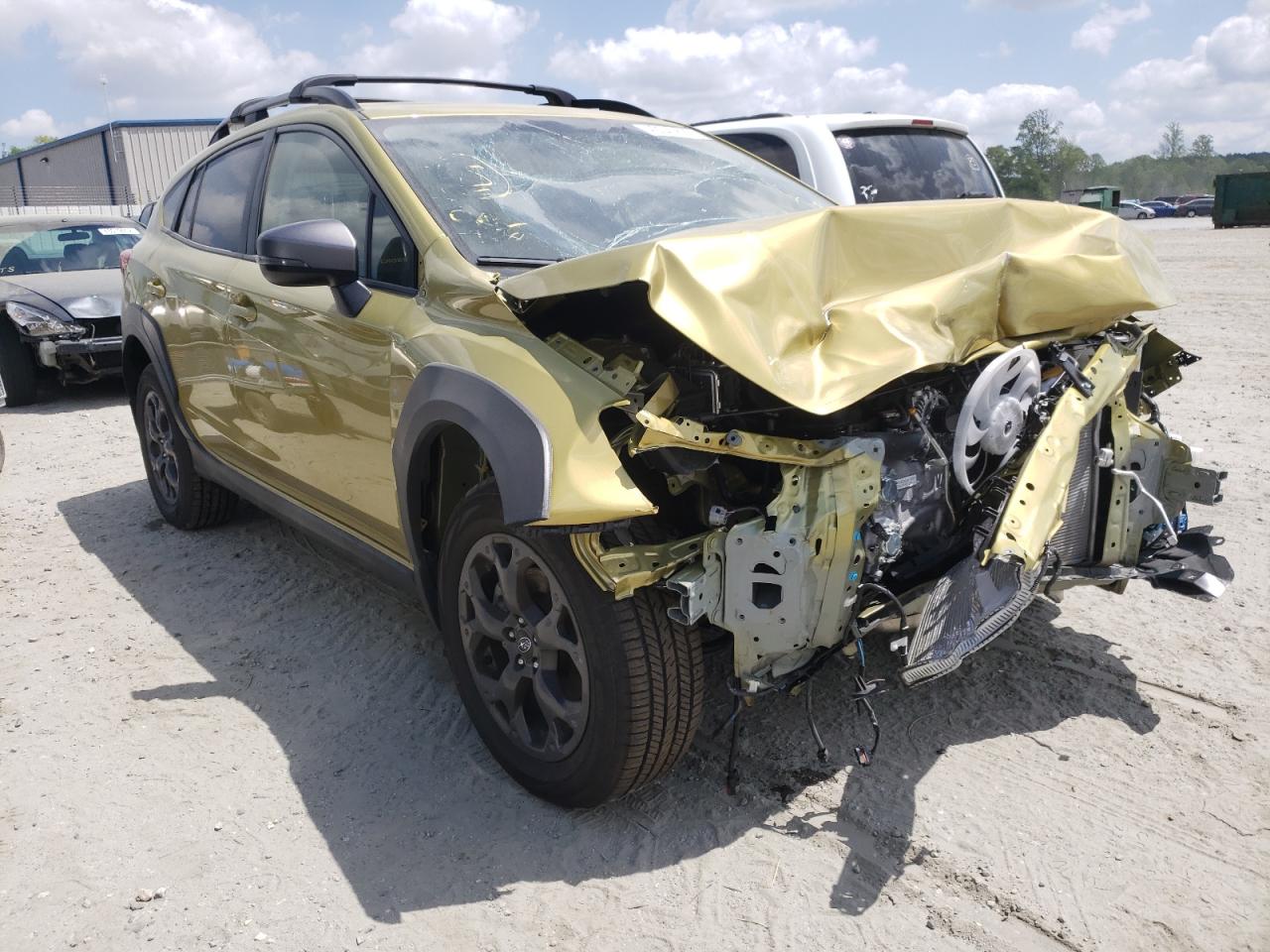 SUBARU CROSSTREK 2021 with VIN JF2GTHSCXMH673687 - Photo from auction