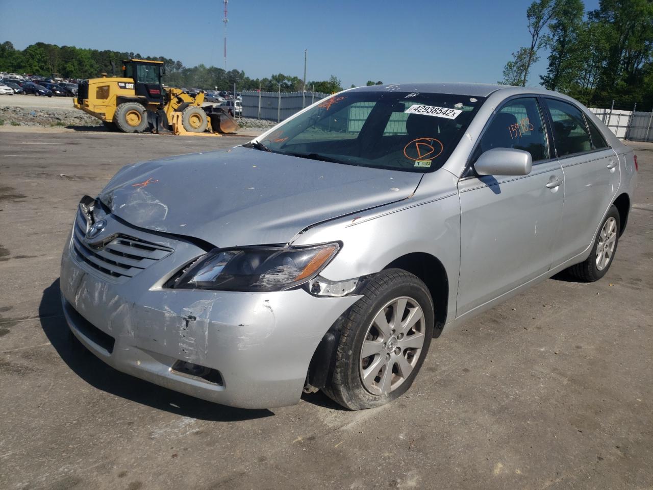 Photo 2 from auction – 2008 TOYOTA CAMRY CE with VIN 4T1BE46K98U762169
