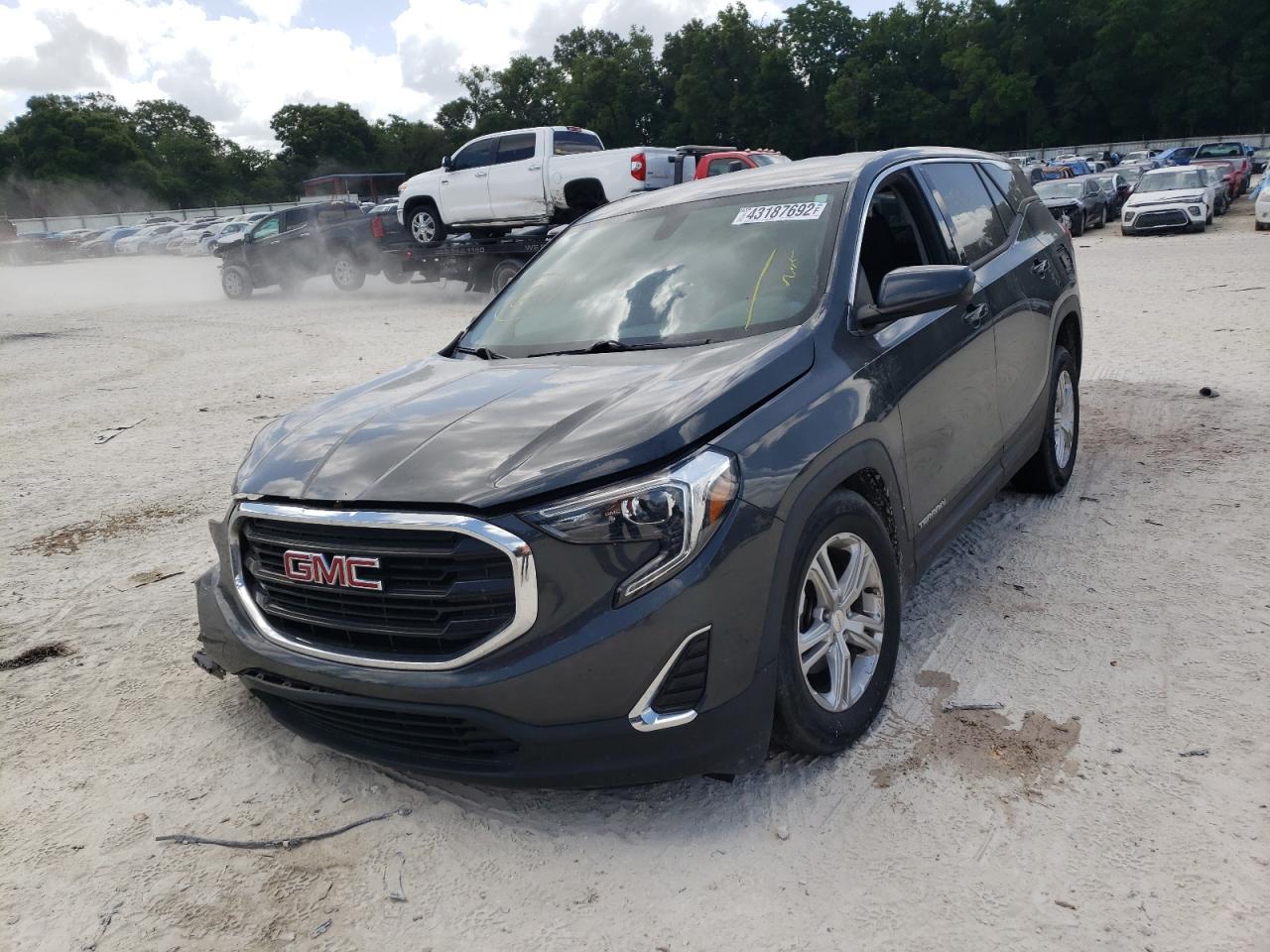 Photo 2 from auction – 2018 GMC TERRAIN SL with VIN 3GKALMEV1JL190682