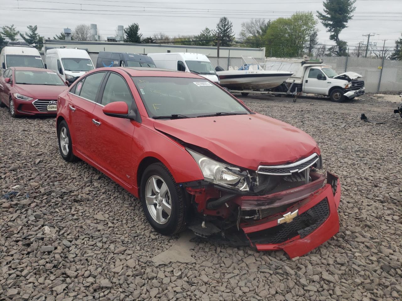 CHEVROLET CRUZE LT 2012 with VIN 1G1PF5SC2C7134689 - Photo from auction