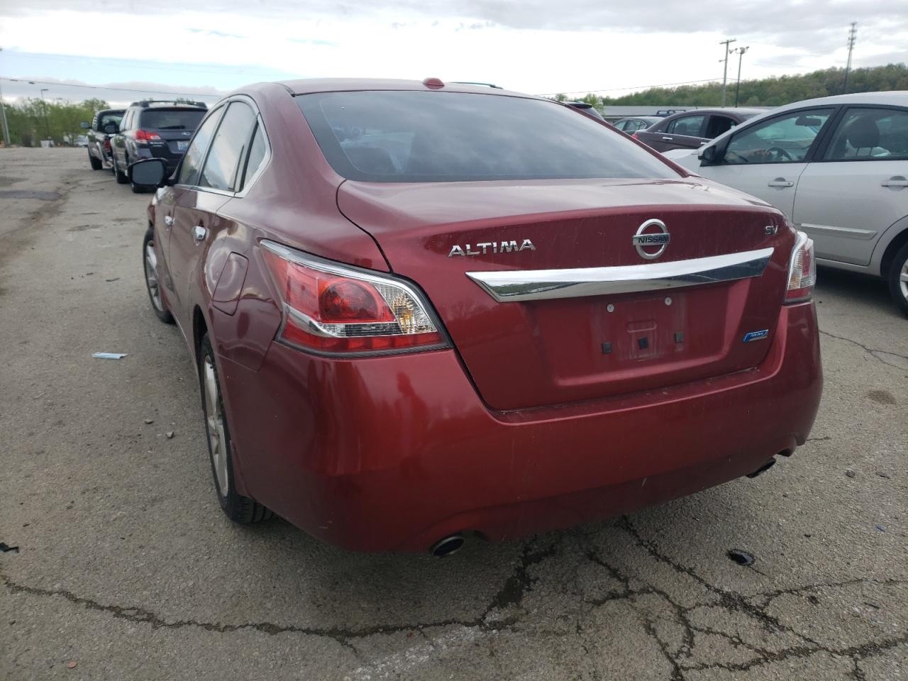 Photo 3 from auction – 2014 NISSAN ALTIMA 2.5 with VIN 1N4AL3AP7EC155763
