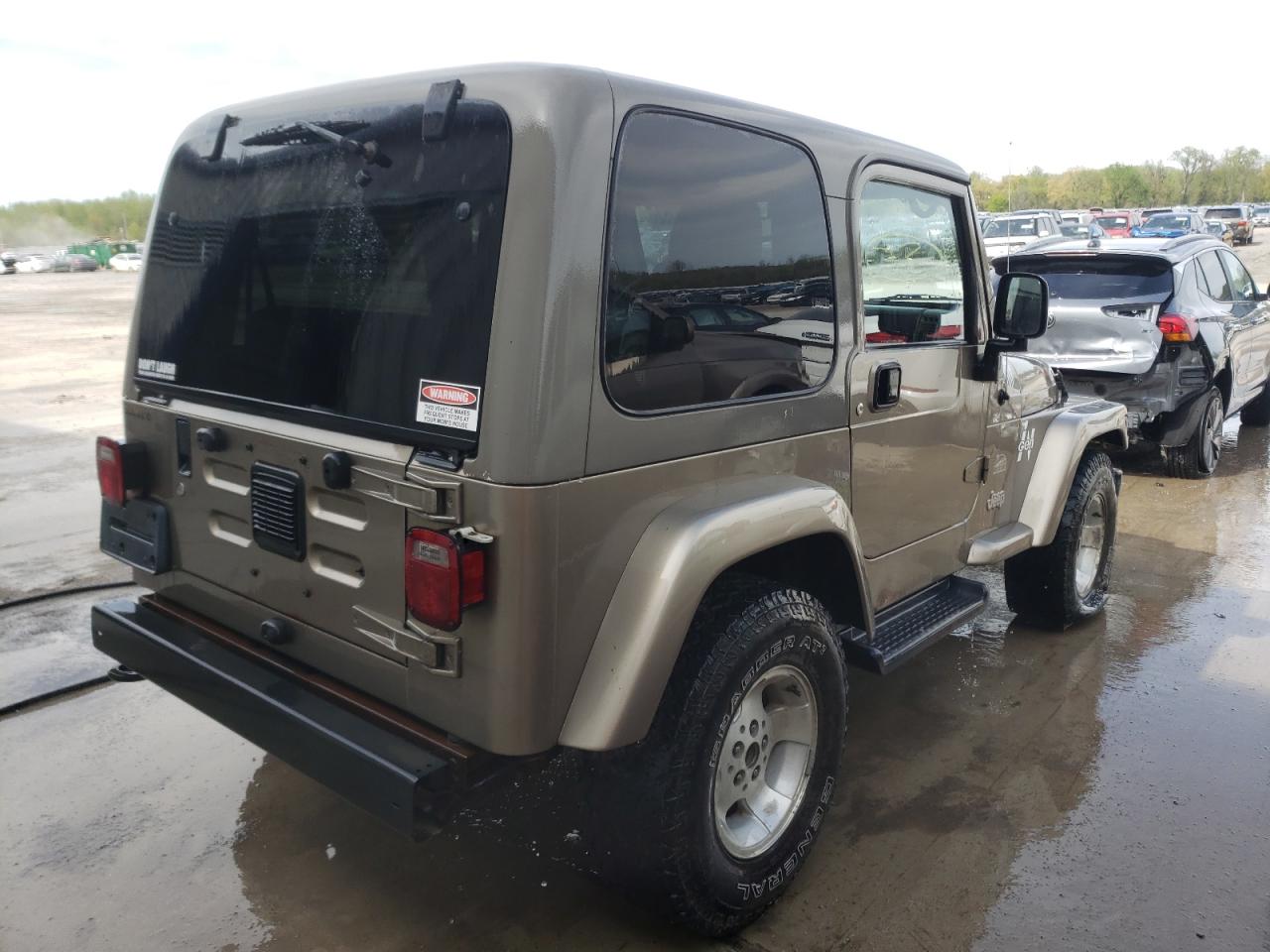Photo 4 from auction – 2003 JEEP WRANGLER / with VIN 1J4FA59S63P344088