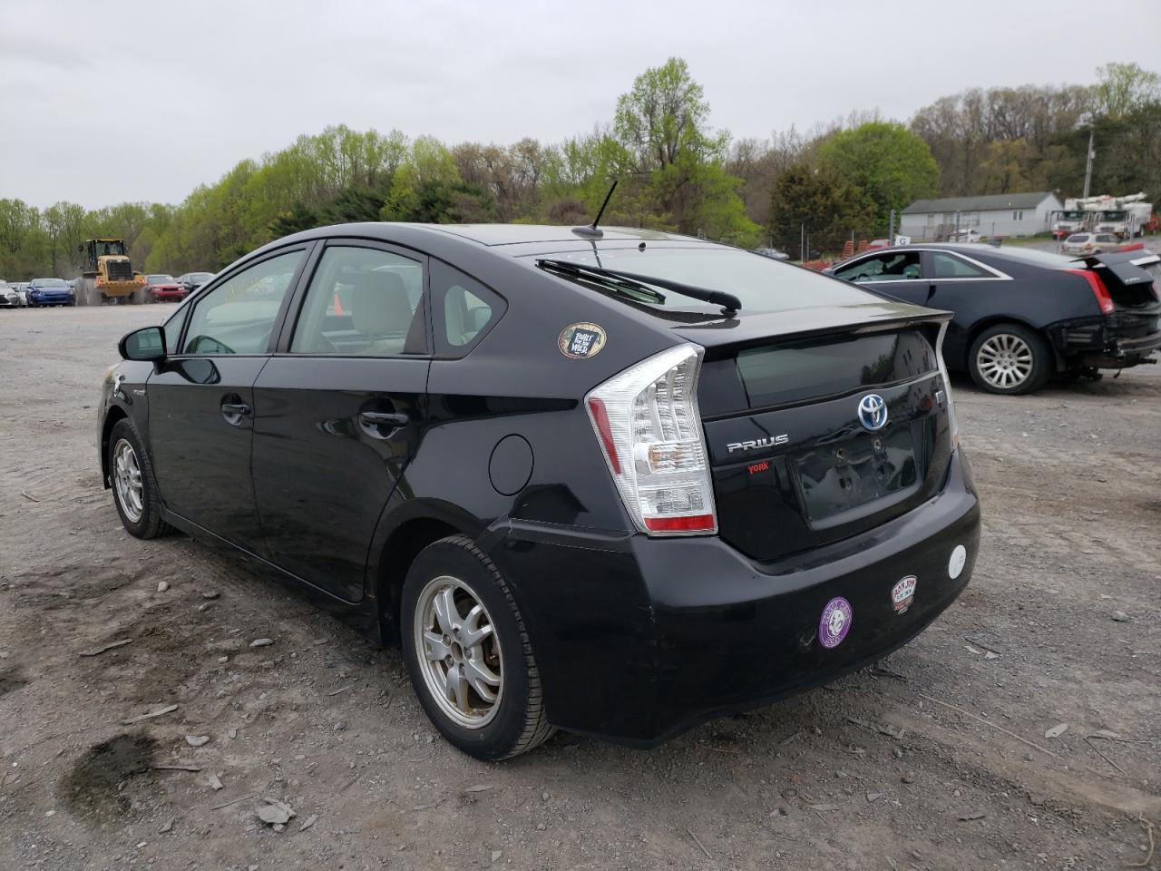 Photo 3 from auction – 2011 TOYOTA PRIUS with VIN JTDKN3DU1B0281351