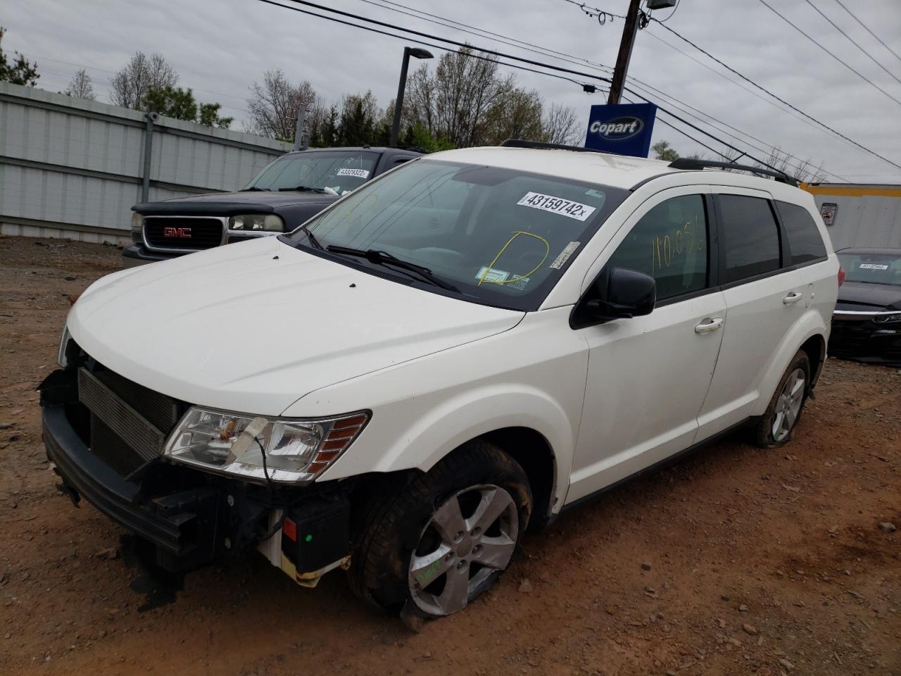 صورة رقم 2 من المزاد - 2011 DODGE JOURNEY MA مع VIN 3D4PH1FG7BT567980