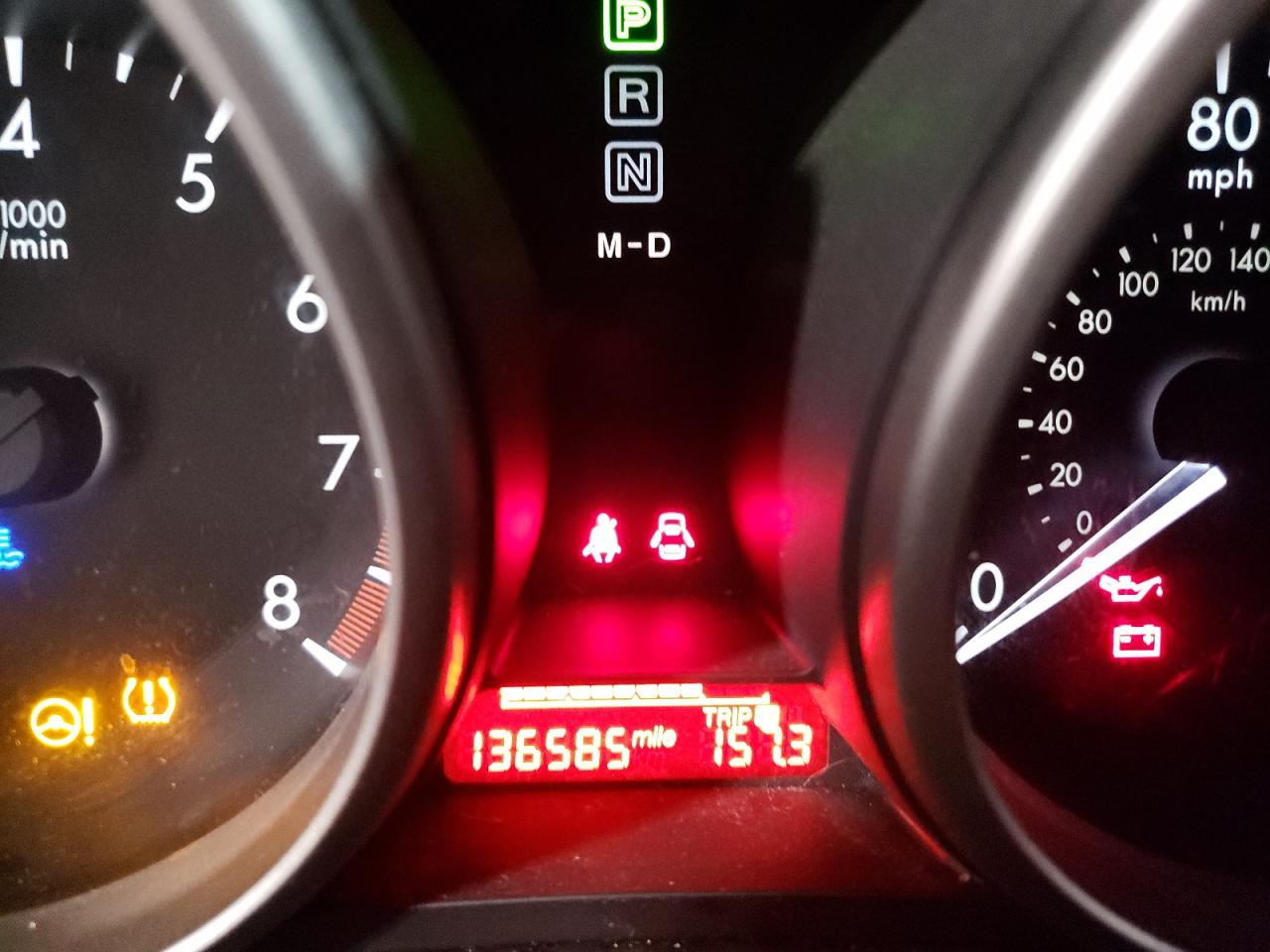 Photo 13 from auction – 2012 MAZDA 5 with VIN JM1CW2BL8C0111088