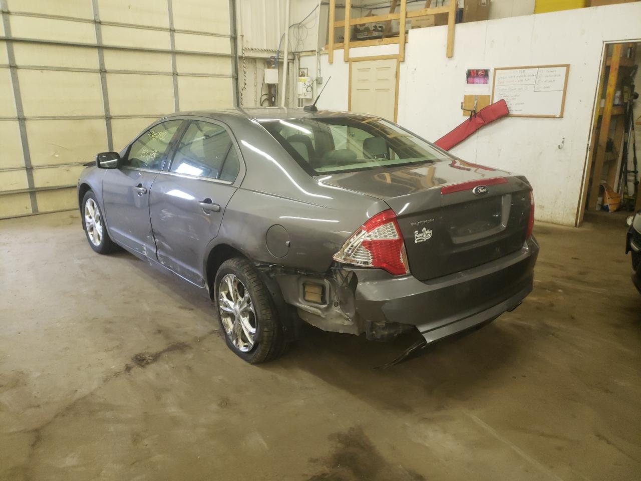 Photo 3 from auction – 2012 FORD FUSION SE with VIN 3FAHP0HA4CR401783
