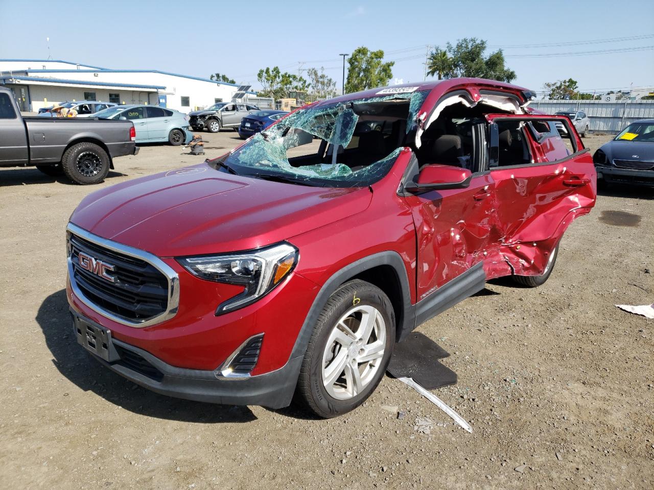 Photo 2 from auction – 2018 GMC TERRAIN SL with VIN 3GKALMEX3JL134342