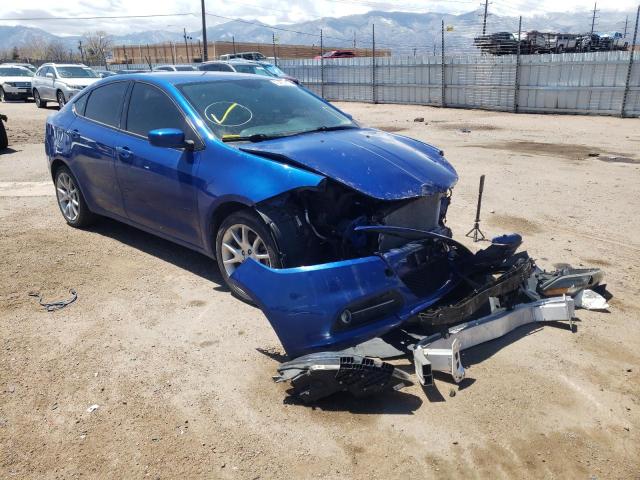 DODGE DART SXT 2013 with VIN 1C3CDFBH0DD316413 - Photo from auction