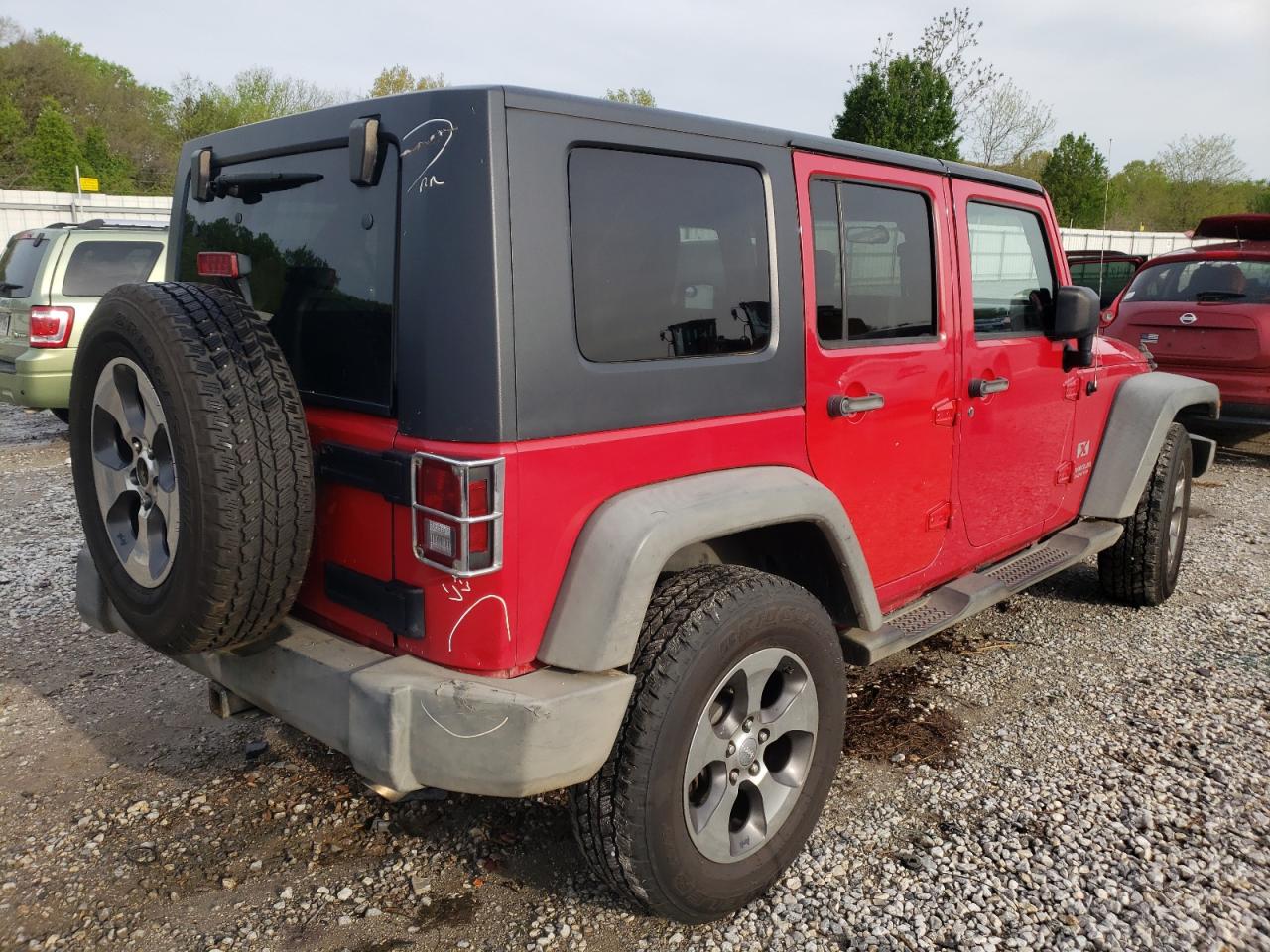 Photo 4 from auction – 2008 JEEP WRANGLER U with VIN 1J4GA39158L537573