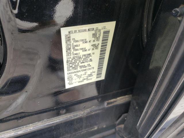 Photo 10 from auction – 2005 INFINITI QX56 with VIN 5N3AA08A75N813573