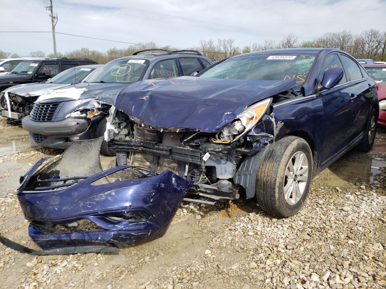 Photo 2 from auction – 2011 HYUNDAI SONATA GLS with VIN 5NPEB4ACXBH035781