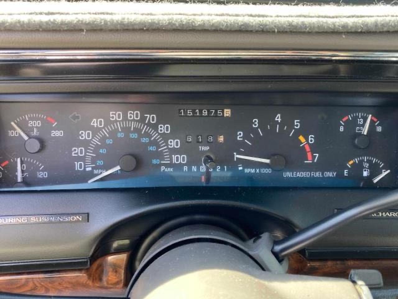 Photo 8 from auction – 1996 BUICK PARK AVENU with VIN 1G4CU5212TH615333