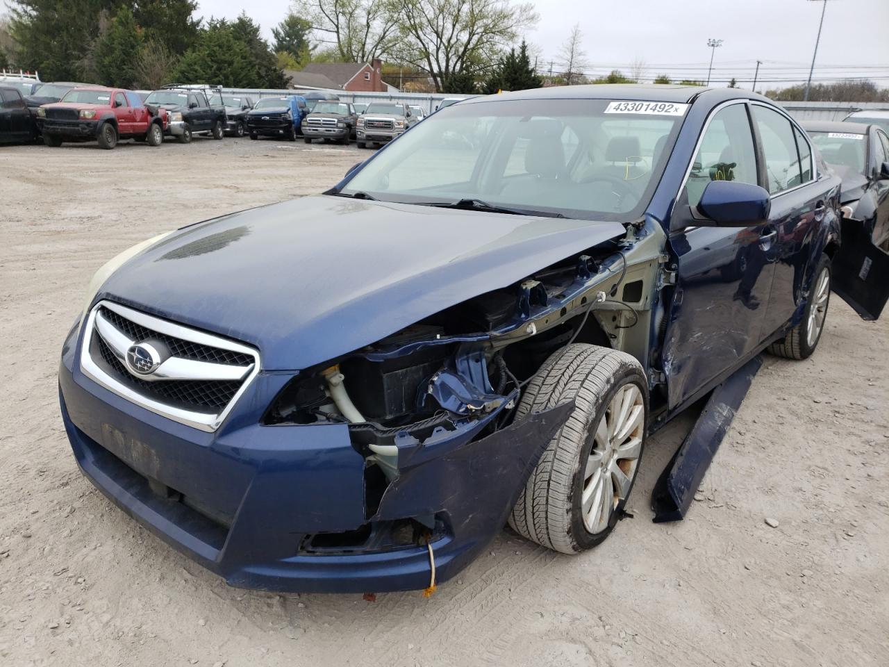 Photo 2 from auction – 2011 SUBARU LEGACY 2.5 with VIN 4S3BMBL61B3236473