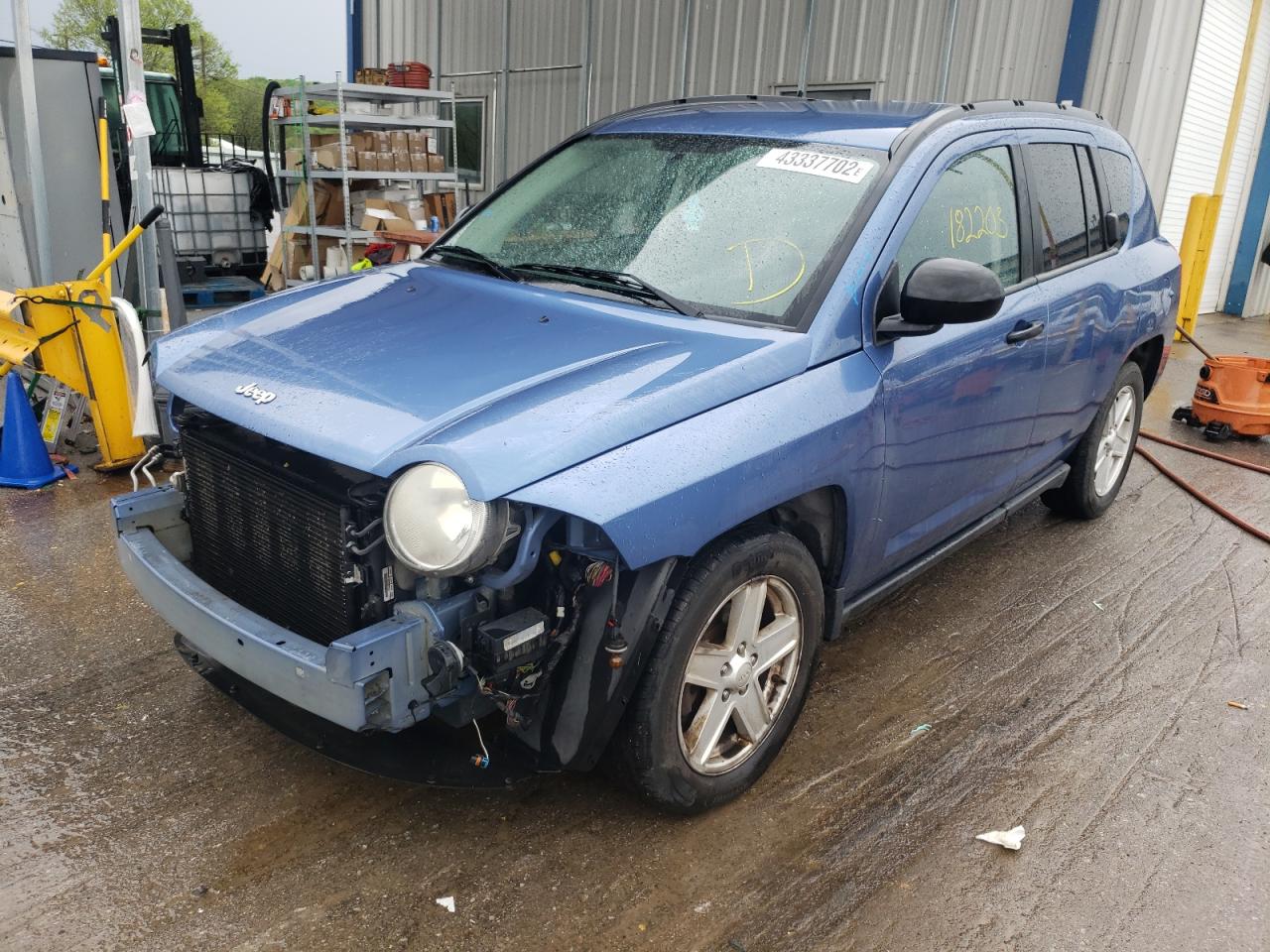 Photo 2 from auction – 2007 JEEP COMPASS with VIN 1J8FT47W97D205654