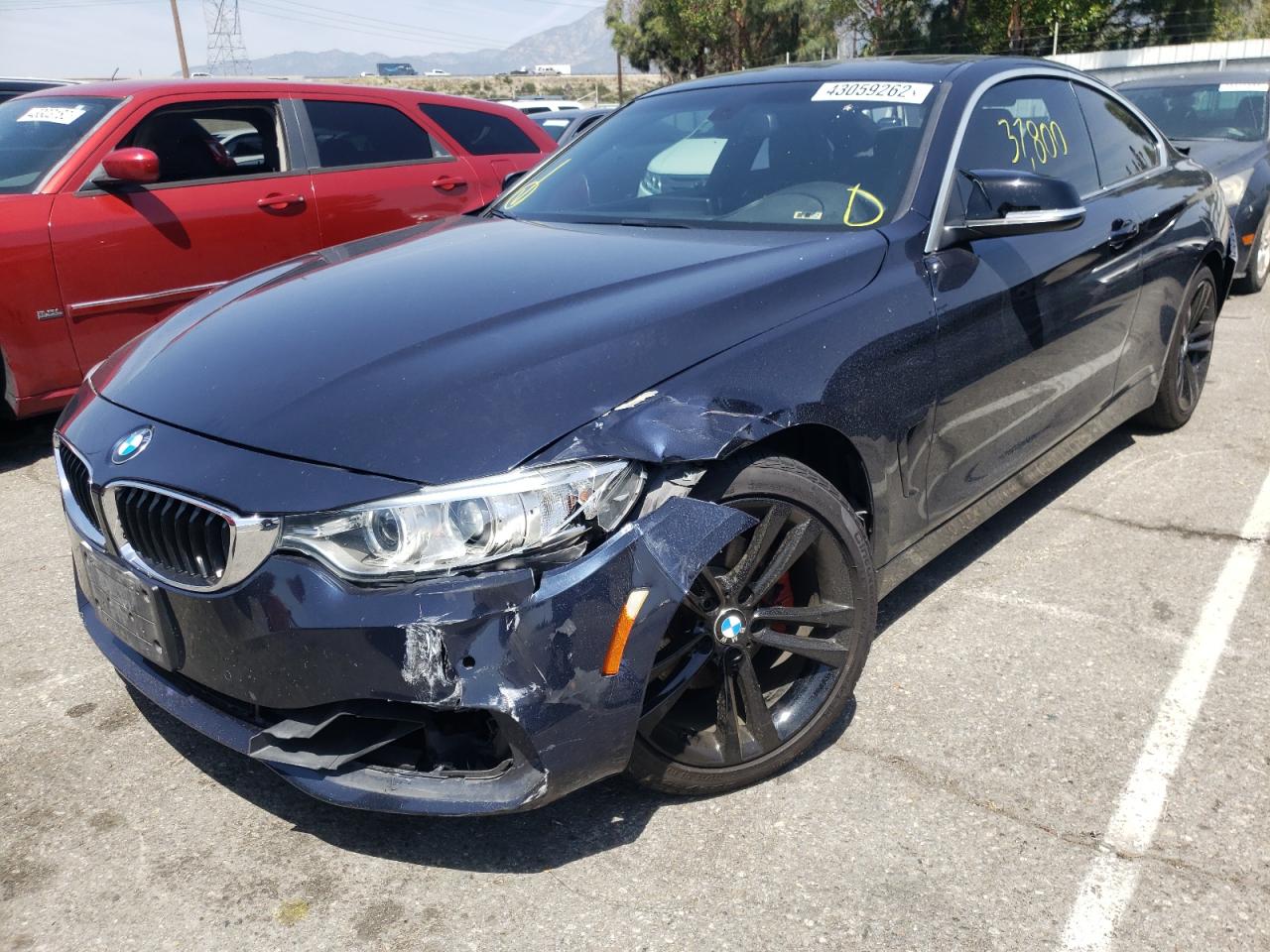 Photo 2 from auction – 2017 BMW 430I with VIN WBA4R7C57HK876486