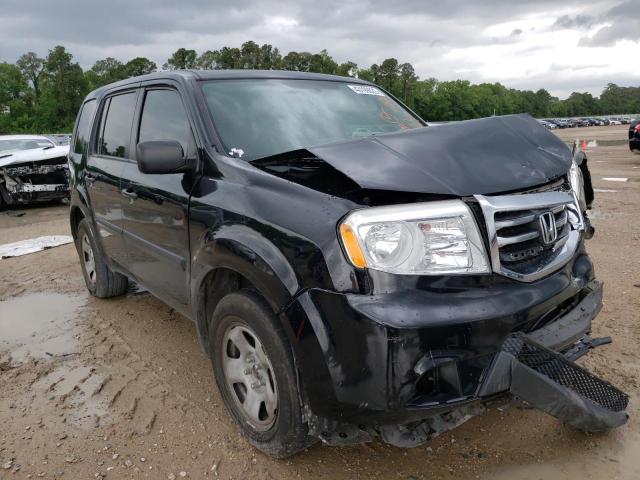 HONDA PILOT LX 2015 with VIN 5FNYF3H20FB030408 - Photo from auction