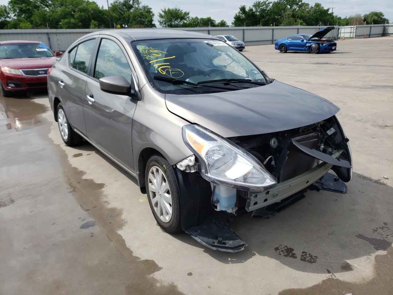 NISSAN VERSA S 2016 with VIN 3N1CN7AP2GL890990 - Photo from auction
