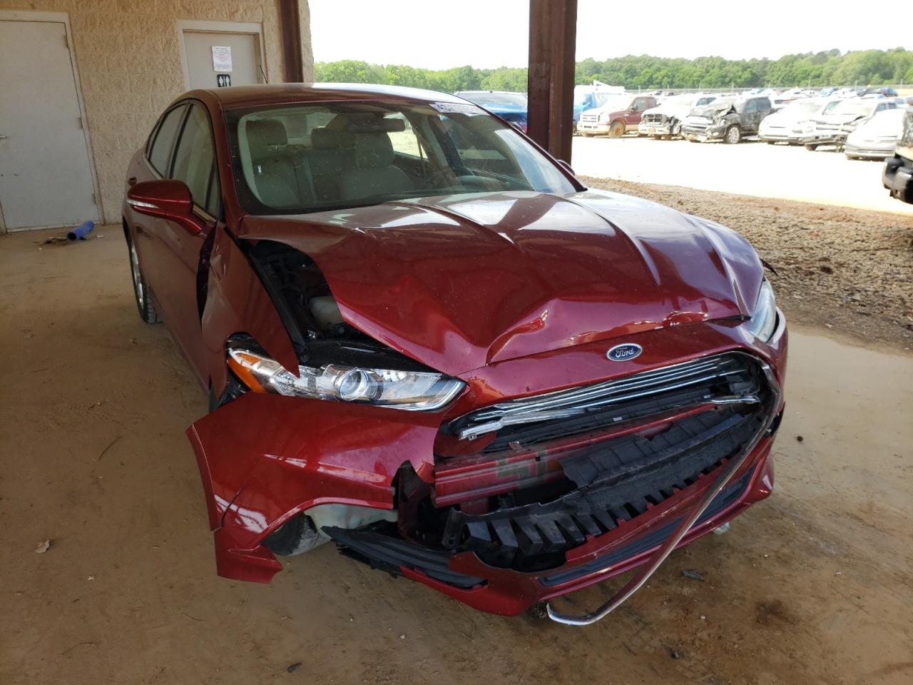 FORD FUSION SE 2013 with VIN 3FA6P0H79DR112377 - Photo from auction
