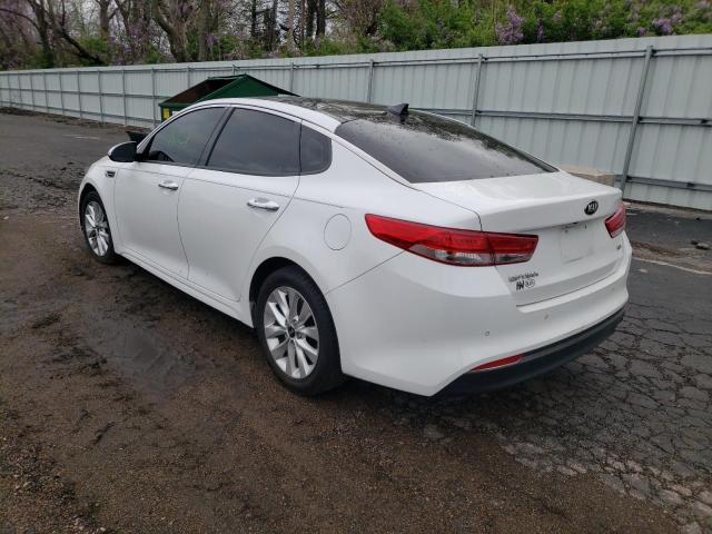 Photo 3 from auction – 2016 KIA OPTIMA EX with VIN 5XXGU4L38GG032249