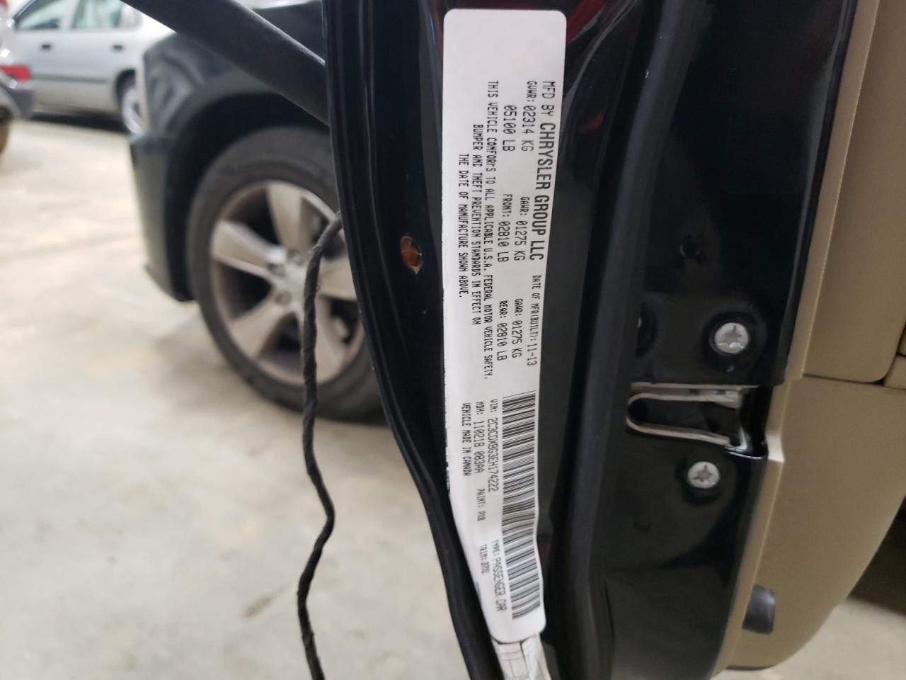 Photo 10 from auction – 2014 DODGE CHARGER with VIN 2C3CDXBG3EH174222