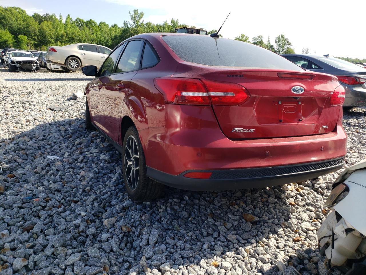 Photo 3 from auction – 2017 FORD FOCUS SEL with VIN 1FADP3H21HL289362
