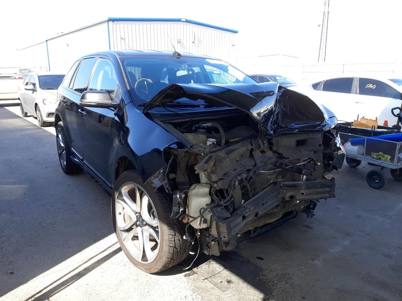 FORD EDGE SPORT 2013 with VIN 2FMDK4AK8DBA98097 - Photo from auction